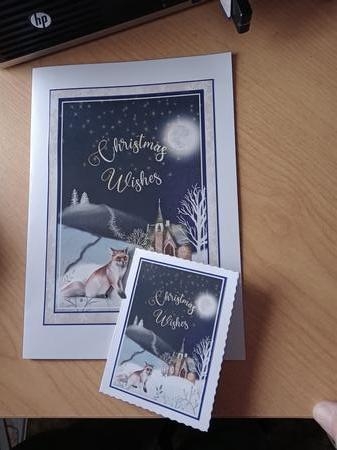 Winter Nights 5x7 Christmas Collection by Linda Wright