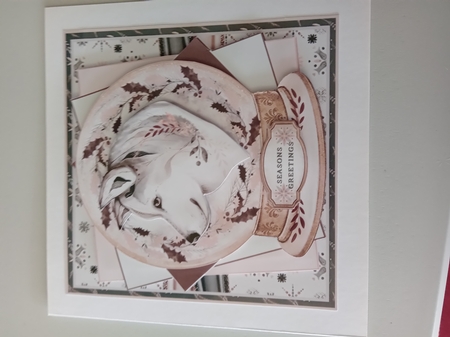 Folk Art Snow Globe Mini Page Kit by Linda Wright
