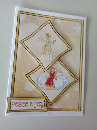 TS Christmas Angels Cloud by Linda Wright