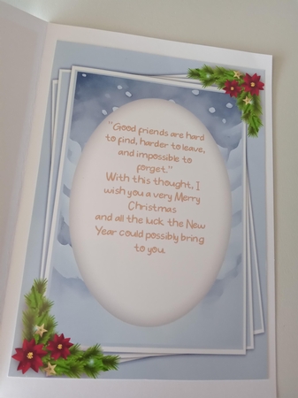 A5, Foxs Sparkler with Verse by Linda Wright
