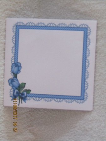 Roses N Metallic Lace 14.5 x 14.5 cm Envelope Kit by Linda Wright