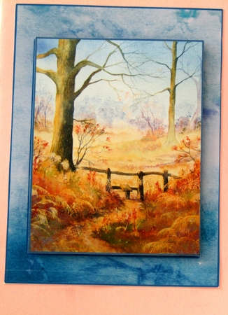 2 Autumn Card Toppers by Linda Wright