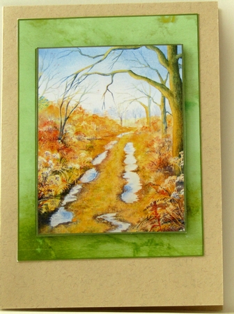 2 Autumn Card Toppers by Linda Wright
