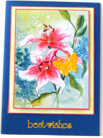 2 Summer Watercolour Toppers by Linda Wright