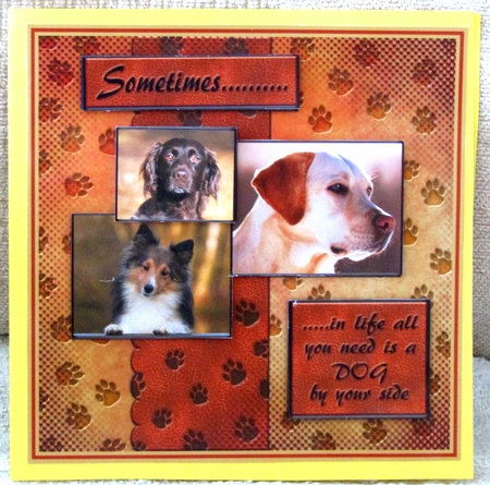 Sometimes.....Dogs by Linda Wright