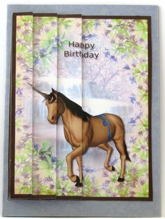Unicorn Side Stacker by Linda Wright