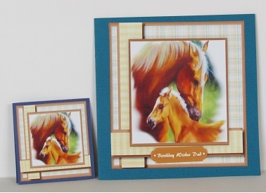 Stunning Mother and Foal, by Linda Wright