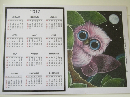  Hootie Calendar by Linda Wright
