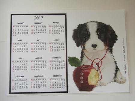 Apple Player! Calendar by Linda Wright
