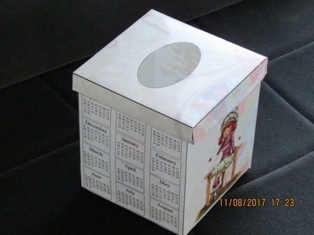 Autumn (1) Tissue Box Cover by Linda Wright