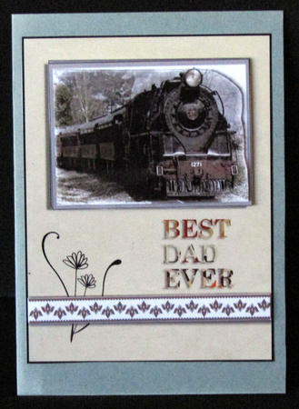 Fathers Day Loco by Linda Wright