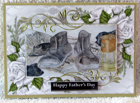 Pit Boots On Old Newspaper Featuring Sinking Of The Titanic CU4CU by Linda Wright