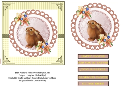 Double Round Backgrounds by Linda Wright