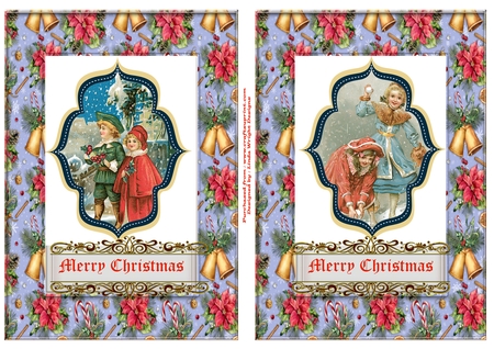 Christmas Square Frames collection by Linda Wright