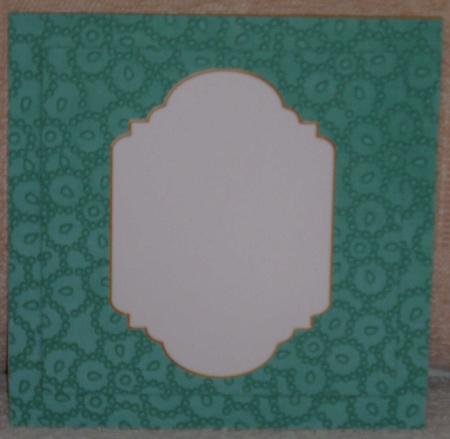 Dark Green Beaded Fancy 7x7inch Easy Envelope Mini Kit by Linda Wright