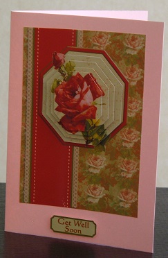 Antique Rose Pyramid by Linda Wright