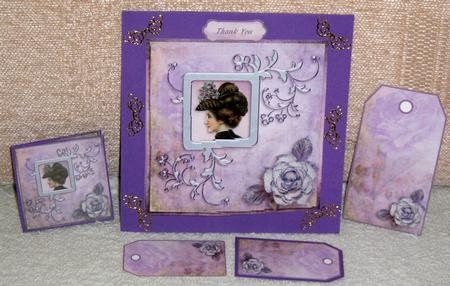 Spring Hat Cameo 4 by Linda Wright