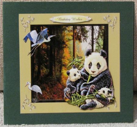 Wild Animals 3 Quick Card Topper by Linda Wright