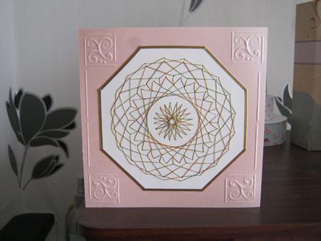 Mystery Geometric Mandala Stitching Pattern by Jane Burns