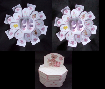 Its A Girl DS Digital Clip Art Set by Shirley Thompson