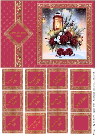 Roses For Christmas by Shirley Thompson