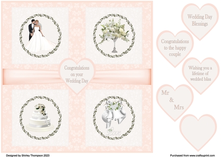 8x8 Beautiful White Lace Paper Selection 1 - 10 different designs - CU/PU/CU4CU by Shirley Thompson