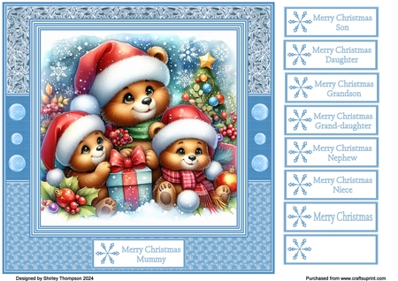 Christmas with Little Friends by Shirley Thompson