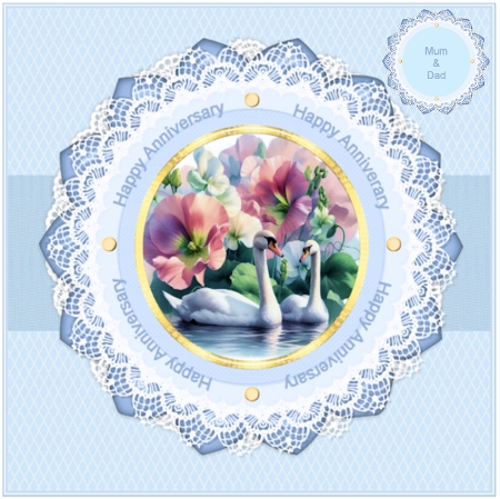 12 Birds and Flowers 8x8 inch Card front Toppers with secret freebie gift pack  by Shirley Thompson