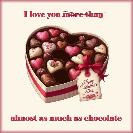 Valentine Chocolate  by Shirley Thompson