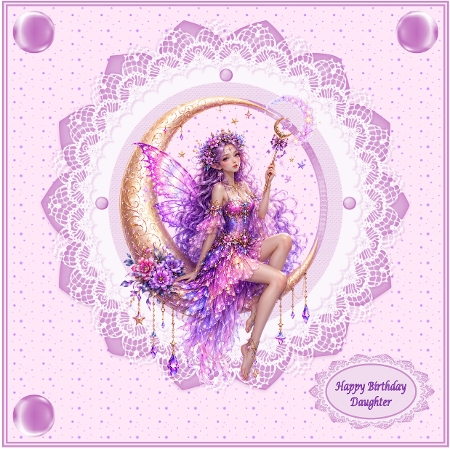 Moon Magic Fairy by Shirley Thompson