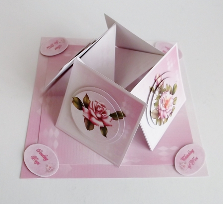 Quad Easel Card by Shirley Thompson