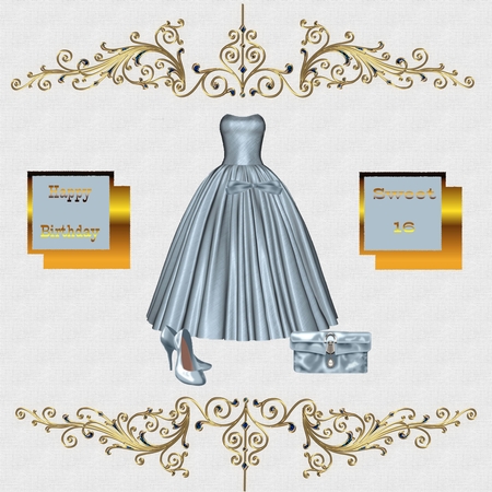 12 Gold Elements Pack 1 - Cu4cu by Shirley Thompson