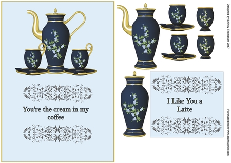 Coffee Set 3 by Shirley Thompson