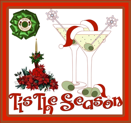 Tis the Season 1 Digital Stamp Clip Art by Shirley Thompson