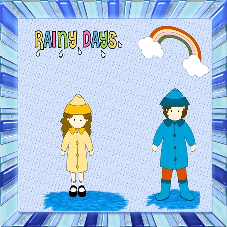 Rainy Days Clipart and Lineart by Shirley Thompson