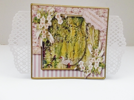 Beautiful , Anniversary, Wedding , or Birthday Card by Shirley Thompson