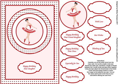 The Nutcracker Ballet Clipart Set by Shirley Thompson