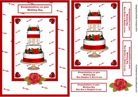 4 Budding Roses Cu4cu by Shirley Thompson