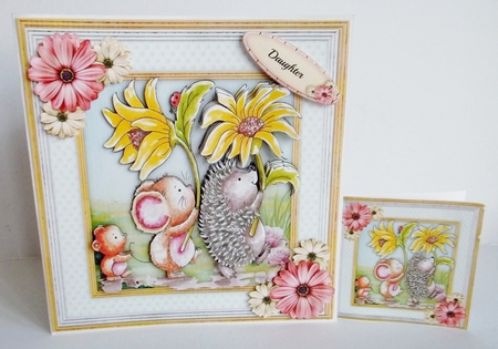 8x8 Mini Kit, Daisy Trail by Shirley Thompson