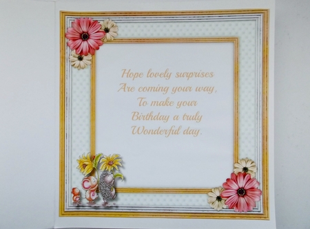 8x8 Mini Kit, Daisy Trail by Shirley Thompson