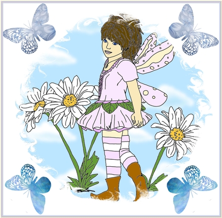 Floral Lattice Butterflies Decoupage Embellishment Craft Sheet 03 by Shirley Thompson