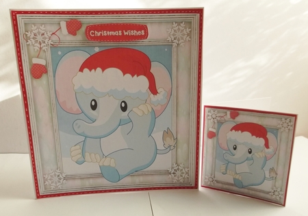 Little Ellies Christmas Hat  by Shirley Thompson
