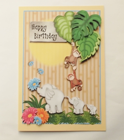 Jungle Birthday Wishes by Shirley Thompson