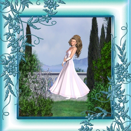 Princess Woman Poser Graphics pkg2 by Shirley Thompson