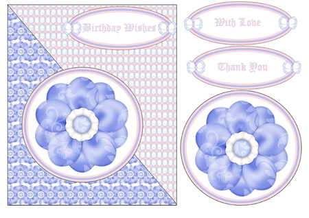 Hugging My Baby Colors Digital Flowers pkg 2 by Shirley Thompson