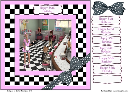 Dinner Backgrounds by Shirley Thompson
