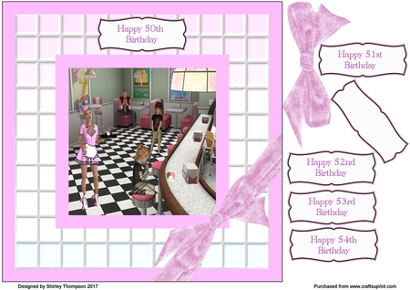Dinner Backgrounds by Shirley Thompson