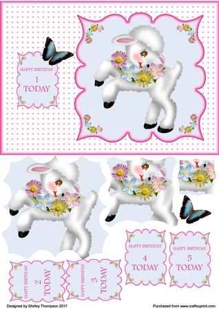 Lammie the Lamb02 by Shirley Thompson