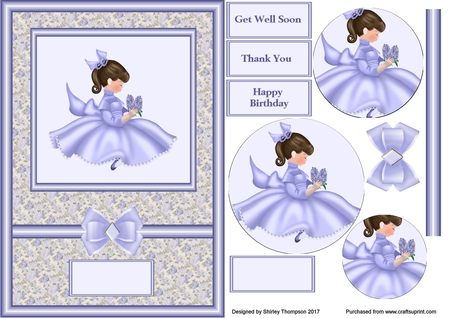flower girl cu4cu  by Shirley Thompson
