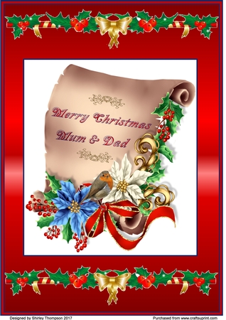Christmas Scrolls by Shirley Thompson